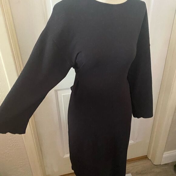 Max Studio tie front/ back Sweater Dress Sz XS NWT - Picture 1 of 8